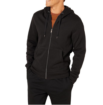 Men's Full-Zip Fleece Hoodie – Big & Tall Sizes