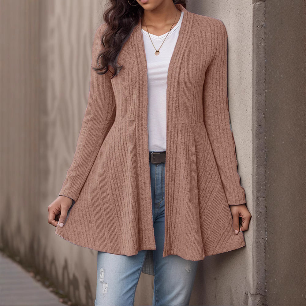 Women’s Long Sleeve Polyester Top in Multiple Colors