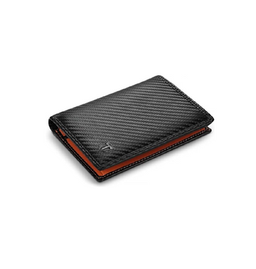 Men’s RFID Leather Wallet – Trifold with Coin Pocket & ID Windows