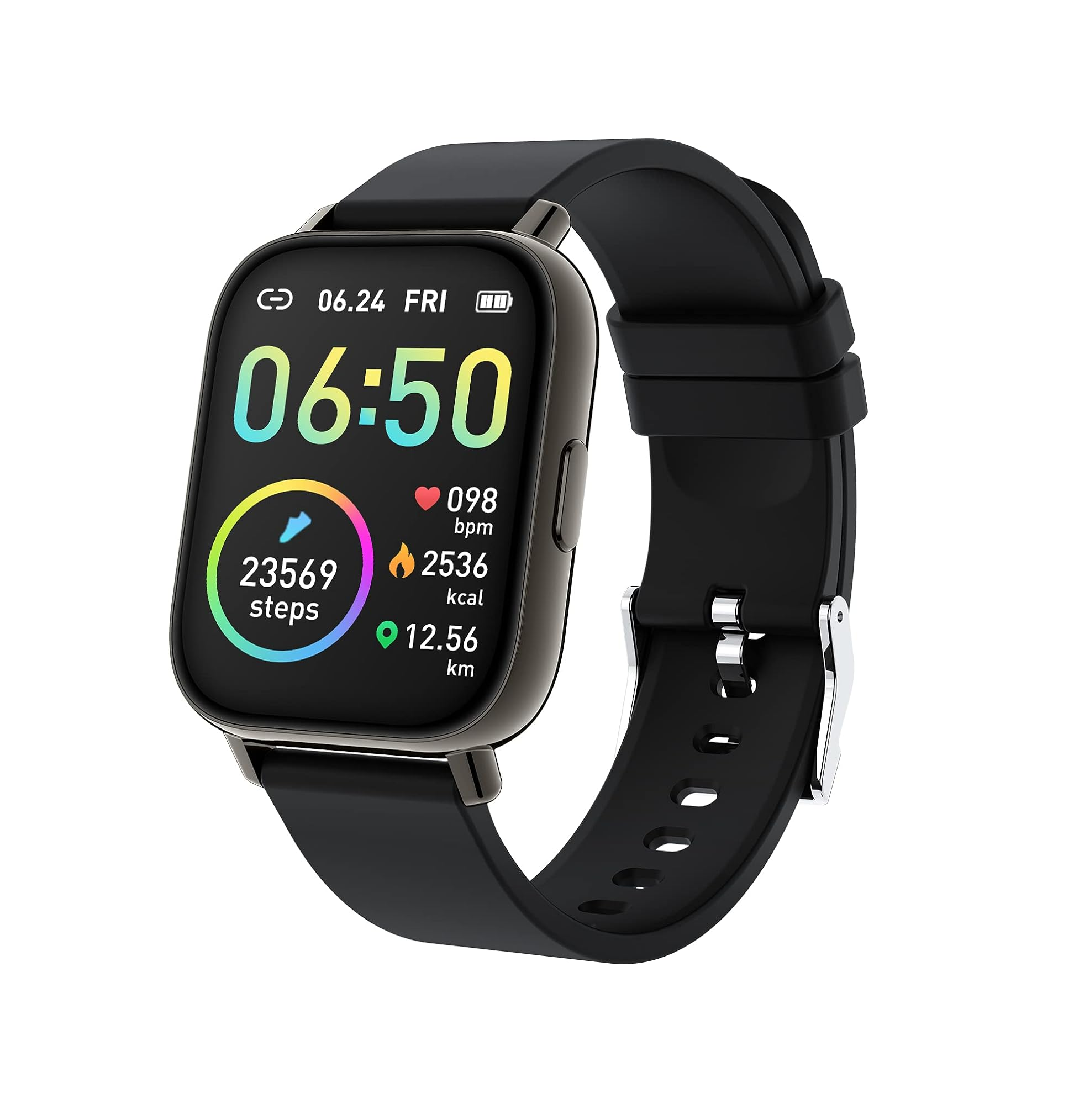 Waterproof Smartwatch with Sleep, Step Counter & Sports Modes