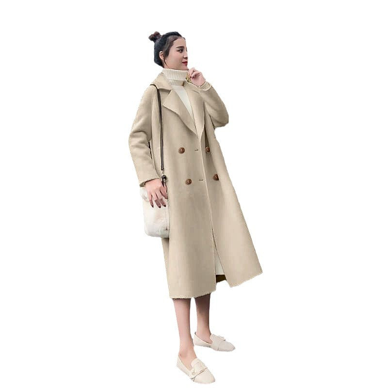 Women’s Loose Japanese Korean Casual Button Coat